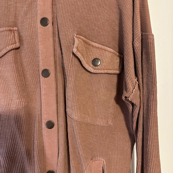 Pink Button-Up Jacket - Picture 2 of 5